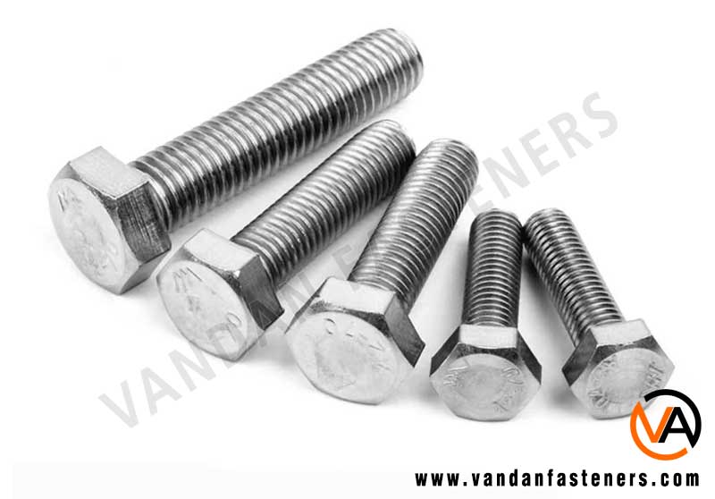 Nickel Alloy 200 & 201 Hex Bolts Manufacturers in India, Exporters Mumbai